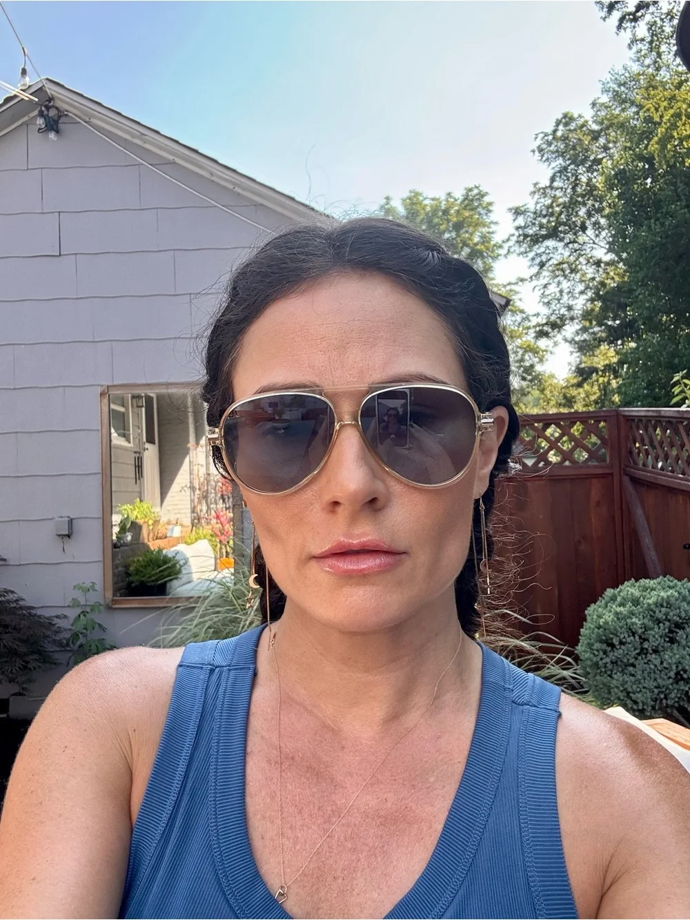 Authentic Marc Jacobs Aviator Sunglasses— Stylish Sun Protection